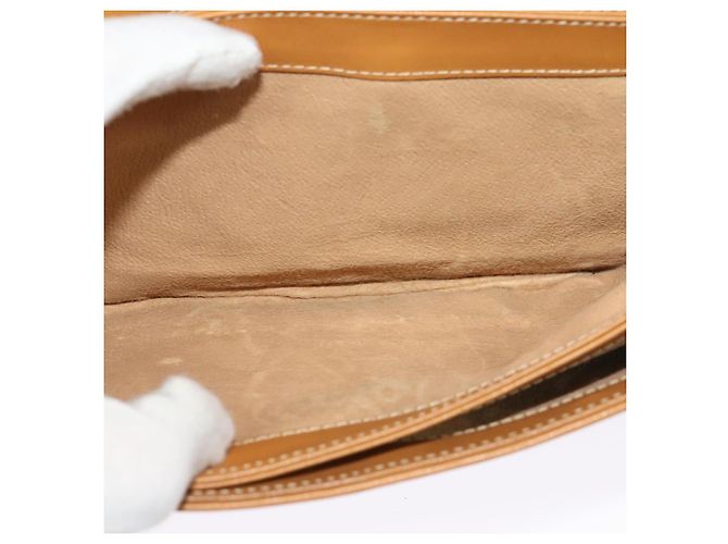 Gucci Borsa a Spalla Micro GG Supreme PVC Beige Oro 004 106 0024 Auth BA5286 D'oro - vista 11