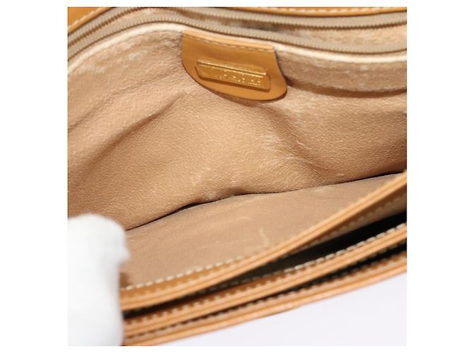 Gucci Borsa a Spalla Micro GG Supreme PVC Beige Oro 004 106 0024 Auth BA5286 D'oro - vista 22