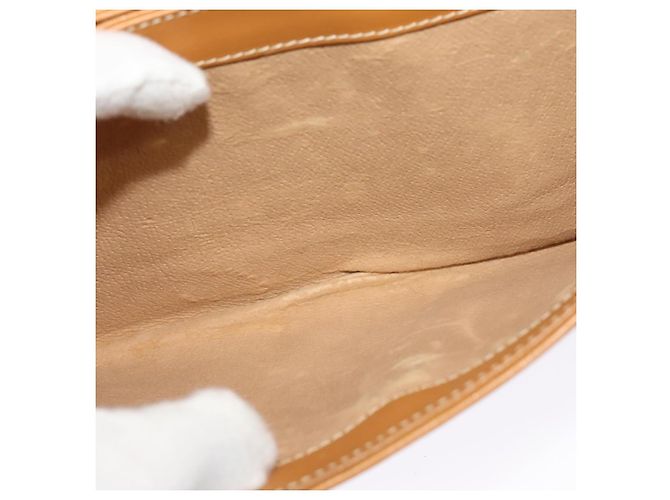 Gucci Borsa a Spalla Micro GG Supreme PVC Beige Oro 004 106 0024 Auth BA5286 D'oro - vista 23