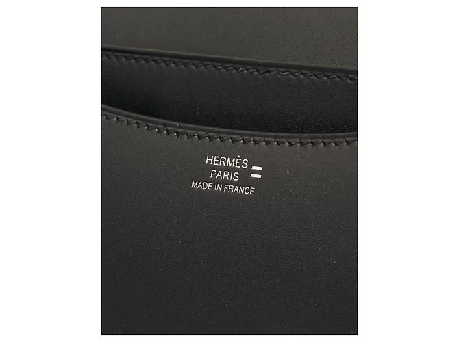 Hermès Borsa HERMES Constance in Pelle Esotica Nera - 102889 Nero - vista 6