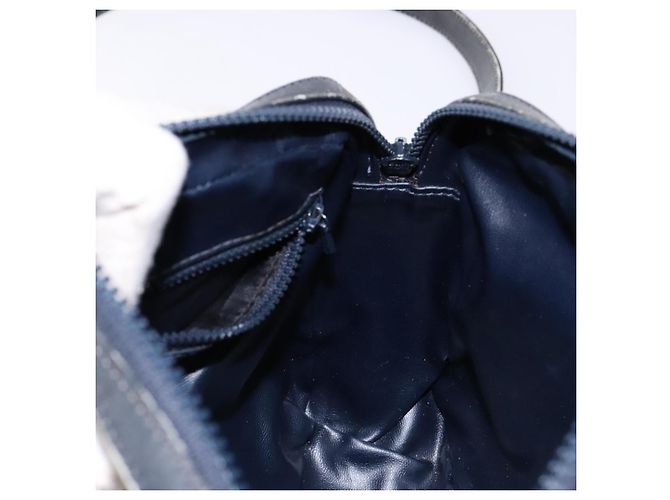 Céline Borsa a Spalla Celine C Sulky in Tela Blu Marina Auth 140236 Blu navy - vista 20