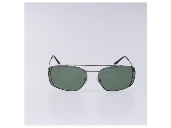 PRADA Sonnenbrille Metall Silber Auth BA5379 - Ansicht 2