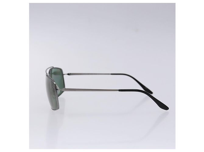 PRADA Sonnenbrille Metall Silber Auth BA5379 - Ansicht 4