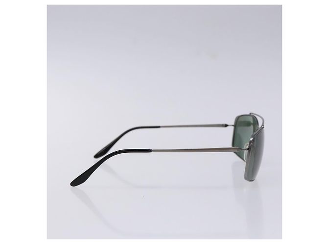 PRADA Sonnenbrille Metall Silber Auth BA5379 - Ansicht 5