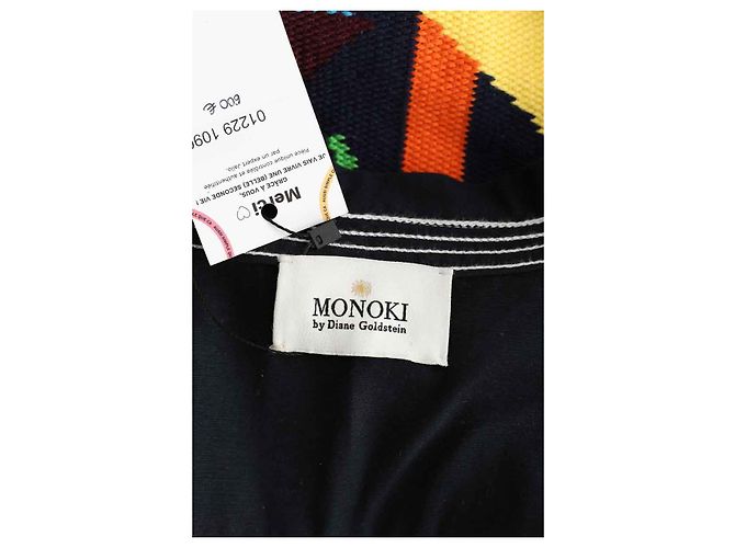 Autre Marque Giacca Monoki in cotone nera Nero - vista 6