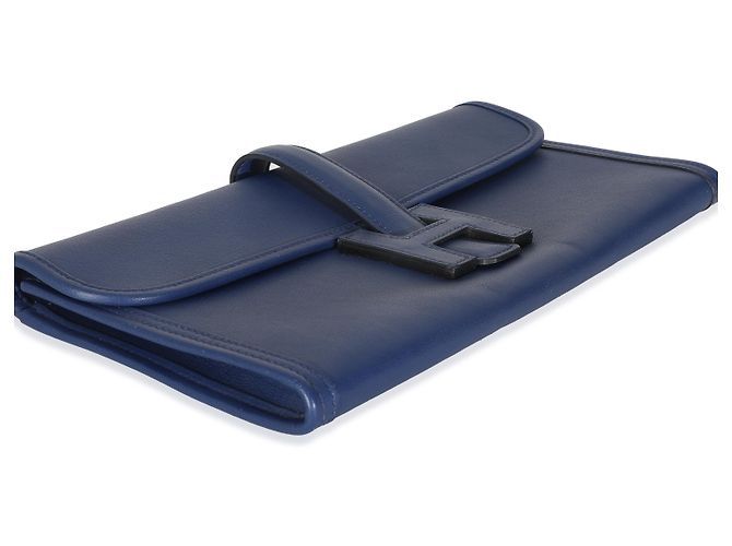Hermès Bleu Saphir Swift Jige Elan 29 Blu - vista 6