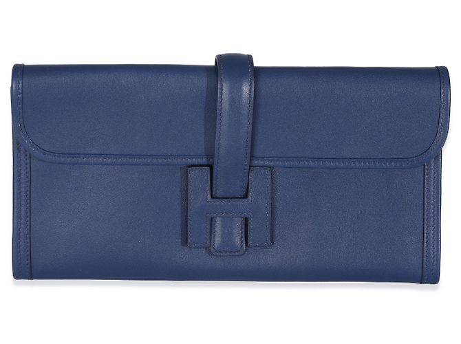 Hermès Bleu Saphir Swift Jige Elan 29 Blu - vista 8