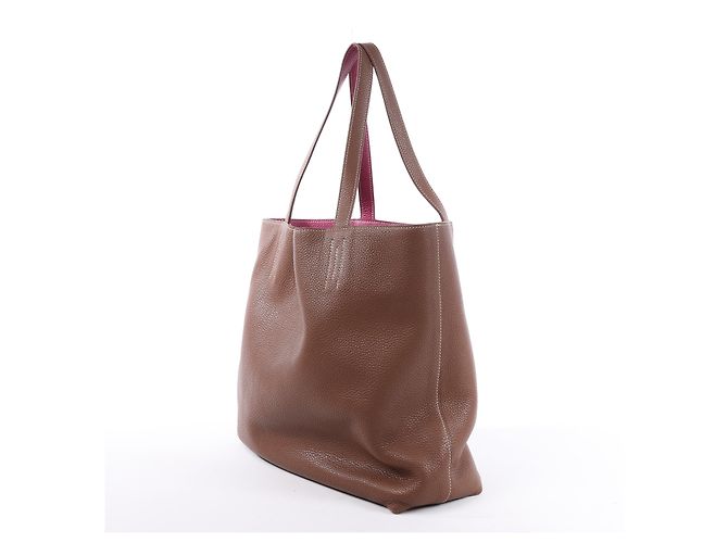 Hermès HERMES Double Sense 36 Taurillon Clemence Malond Indy x Tosca O: 2011 Marrone - vista 2
