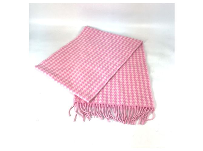 Écharpe à franges avec logo Check de Balenciaga - vue 2