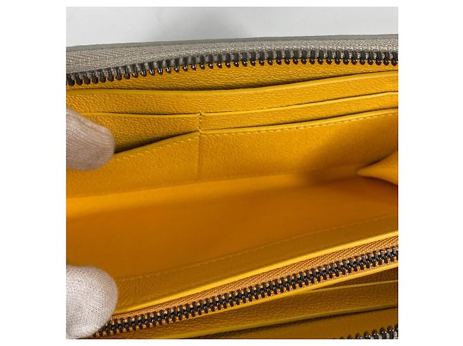 Bulgari Cartera larga de cuero marfil Bvlgari Crudo - vista 11