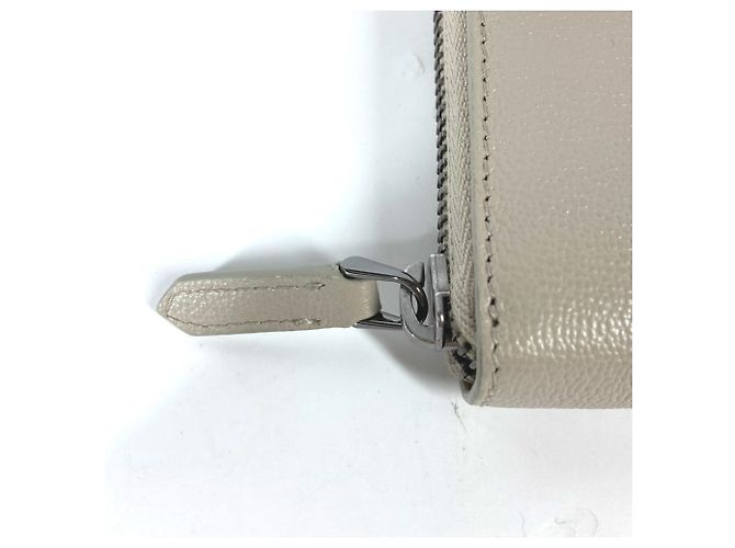 Bulgari Cartera larga de cuero marfil Bvlgari Crudo - vista 4
