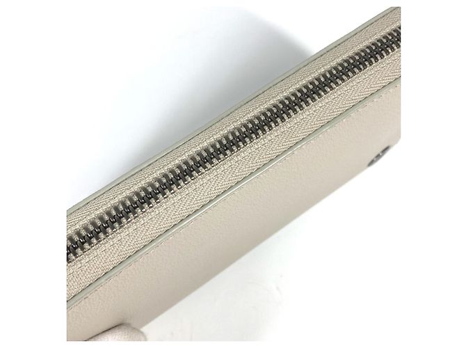 Bulgari Cartera larga de cuero marfil Bvlgari Crudo - vista 5