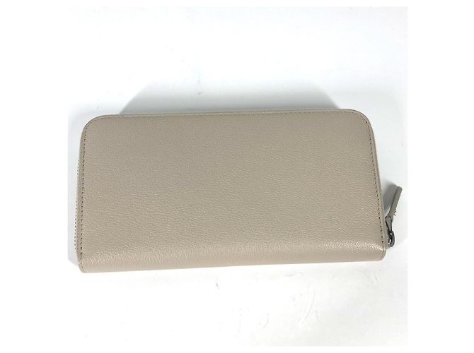 Bulgari Cartera larga de cuero marfil Bvlgari Crudo - vista 6