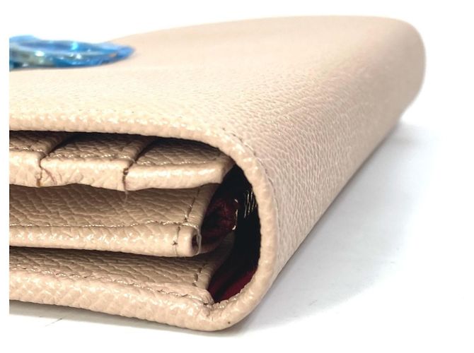 Bulgari Billetera bi-fold de cuero rosa claro Bvlgari - vista 3