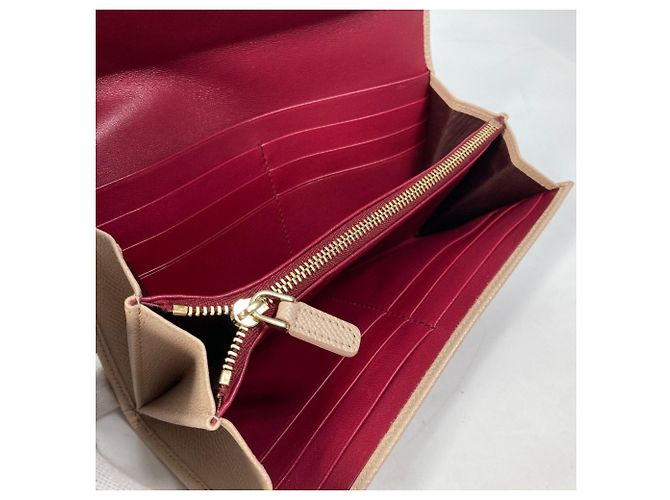Bulgari Billetera bi-fold de cuero rosa claro Bvlgari - vista 9