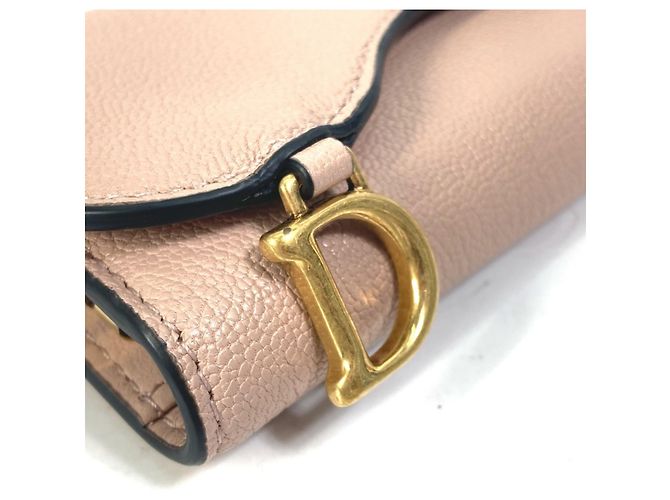 Llave de cuero rosa Christian Dior - vista 3