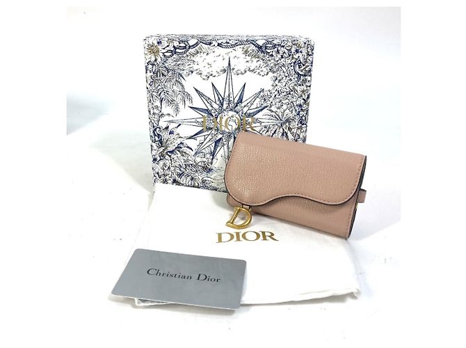 Llave de cuero rosa Christian Dior - vista 7