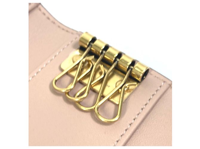 Llave de cuero rosa Christian Dior - vista 8