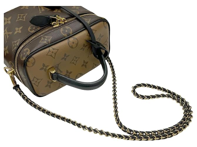 Borsa a Spalla Monogram Reverse Louis Vuitton Marrone Monogramma - vista 12