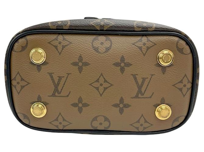 Borsa a Spalla Monogram Reverse Louis Vuitton Marrone Monogramma - vista 3