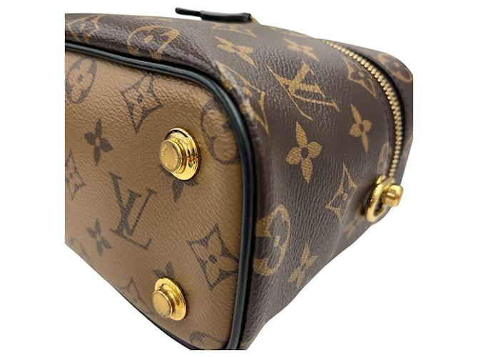 Borsa a Spalla Monogram Reverse Louis Vuitton Marrone Monogramma - vista 4