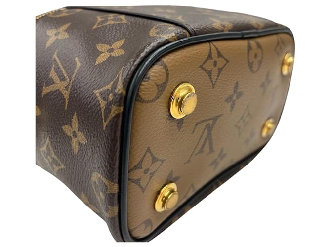 Borsa a Spalla Monogram Reverse Louis Vuitton Marrone Monogramma - vista 7