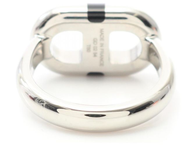Hermès Ring aus Edelstahl in Schwarz - Ansicht 5