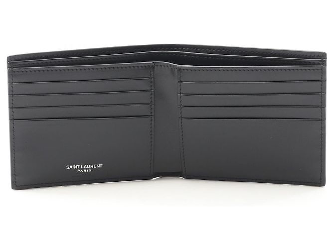 Yves Saint Laurent Piccola wallet in pelle Cassandra di Saint Laurent Paris - vista 3