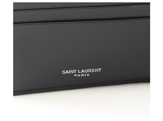 Yves Saint Laurent Piccola wallet in pelle Cassandra di Saint Laurent Paris - vista 4