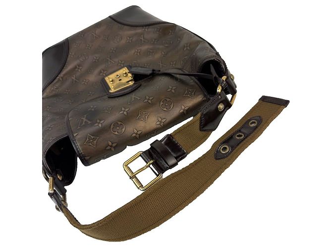 Louis Vuitton Vintage Bronze Monogram Sergeant GM Schultertasche Braun - Ansicht 8