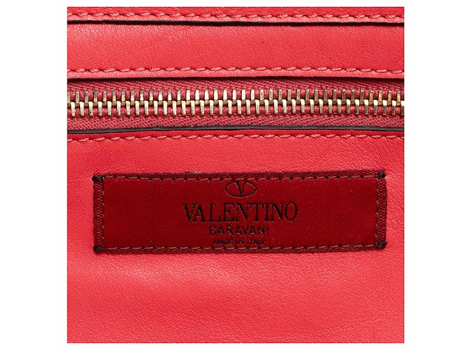 Valentino Garavani Valentino Leder Rockstud Kleine Tote Pink - Ansicht 8