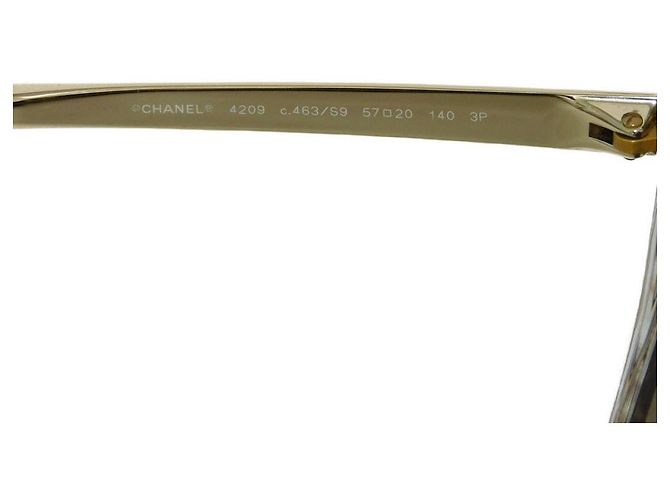 Timeless Gafas de sol Chanel en forma de zorro Castaño - vista 5