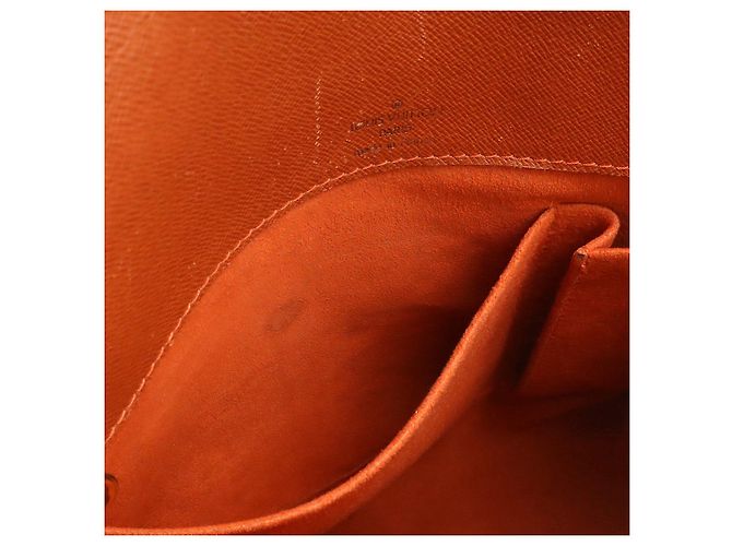 Musette Damier Schultertasche von Louis Vuitton Braun - Ansicht 7