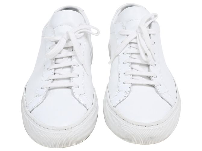 Autre Marque Tênis Original Achilles em couro branco da Common Projects - vista 2
