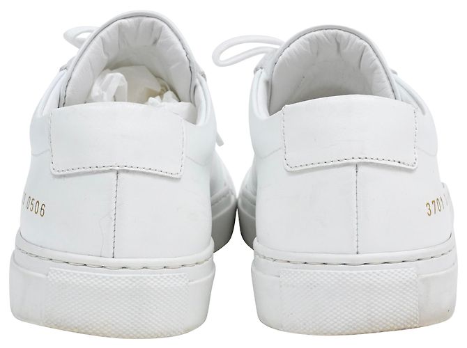 Autre Marque Tênis Original Achilles em couro branco da Common Projects - vista 3