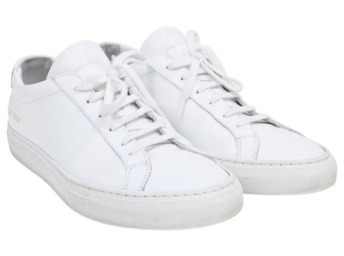 Autre Marque Tênis Original Achilles em couro branco da Common Projects - vista 4