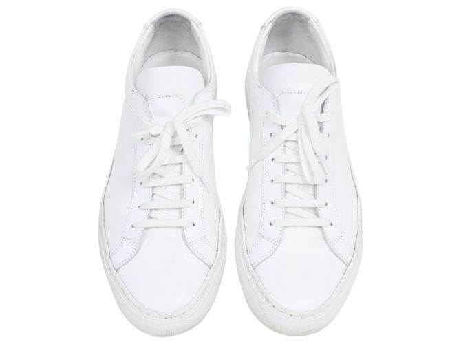 Autre Marque Tênis Original Achilles em couro branco da Common Projects - vista 5