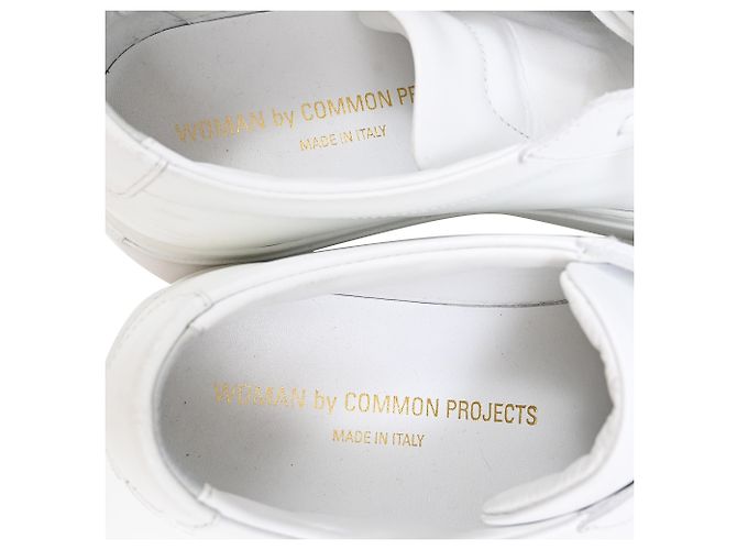 Autre Marque Tênis Original Achilles em couro branco da Common Projects - vista 7