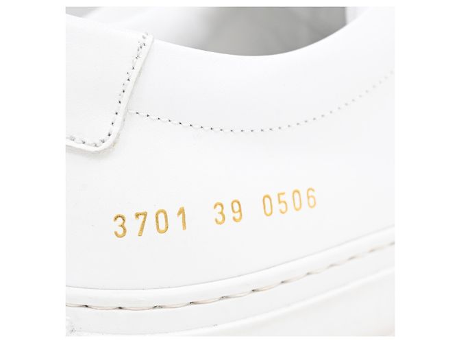 Autre Marque Tênis Original Achilles em couro branco da Common Projects - vista 8