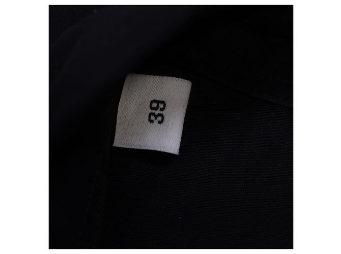 Givenchy Hemd mit Knöpfen aus schwarzer Baumwolle - Ansicht 5