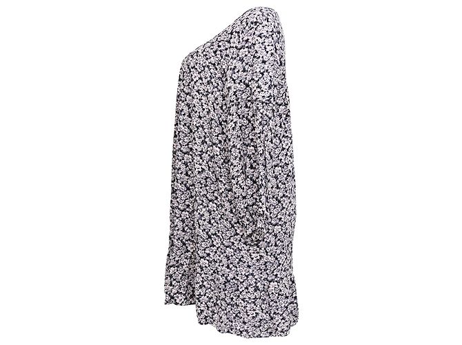 Ba&sh Elroy Mini Kleid aus Viskose mit Blumenmuster - Ansicht 2