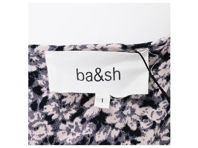 Ba&sh Elroy Mini Kleid aus Viskose mit Blumenmuster - Ansicht 4