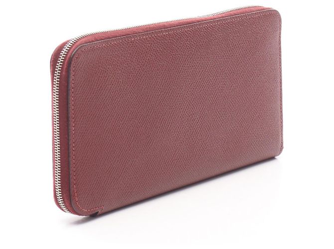 Portafoglio Long Azap Silk'in Hermès Marrone - vista 5