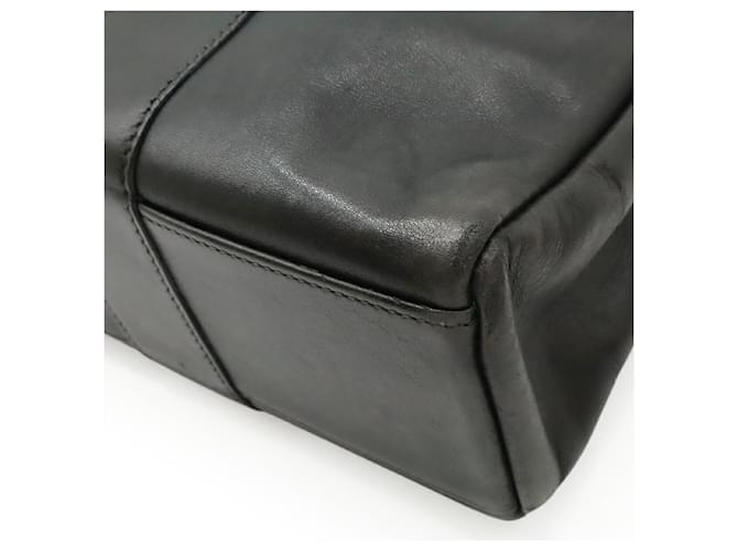Hermès Herbag Ledertasche Schwarz - Ansicht 3