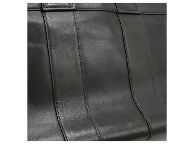 Hermès Herbag Ledertasche Schwarz - Ansicht 8