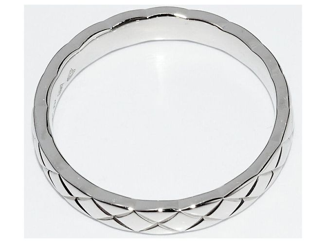 Chanel Coco Crush Pt950 Ring Größe 17 Silber Metallisch - Ansicht 3