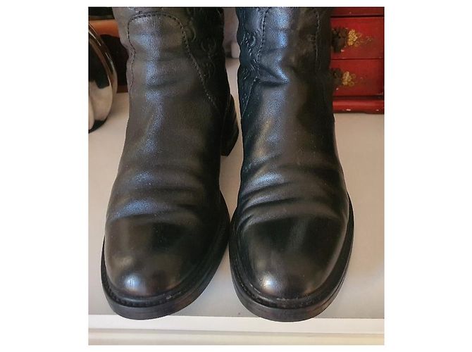 Botas Gucci 'Guccissimo Maud' 39 Negro - vista 17