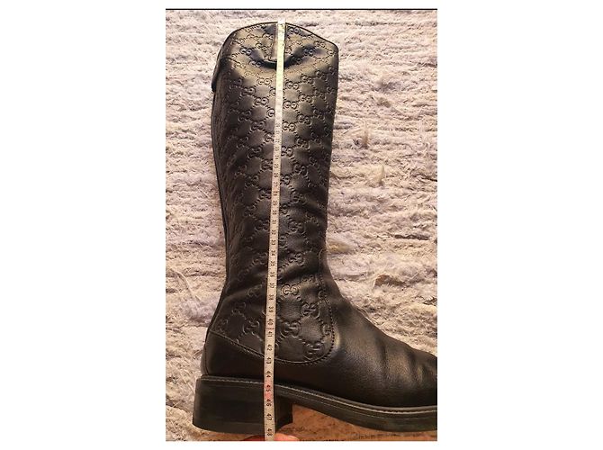 Botas Gucci 'Guccissimo Maud' 39 Negro - vista 19