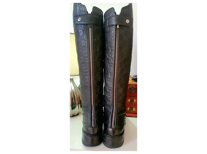 Botas Gucci 'Guccissimo Maud' 39 Negro - vista 7
