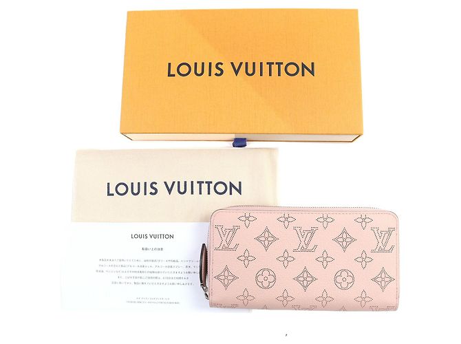 Portafoglio Zippy in pelle Monogram Mahina Louis Vuitton Rosa - vista 2